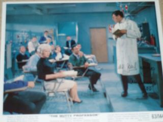 Jerry Lewis Hand Signed 8x10 Photo From " The Nutty Professor ".