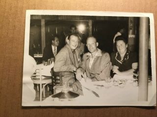 Rare Early Vintage John Wayne Candid Photo Possibly One Of A Kind 1940s