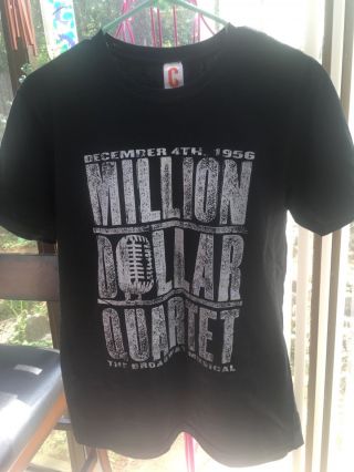 Million Dollar Quartet,  Broadway Musical T - Shirt,  Size 2xl