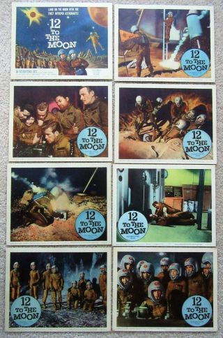 12 To The Moon 1960 Set Of 8lc 