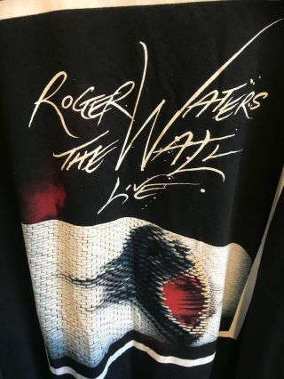 ROGER WATERS - The Wall Live - Official Concert T - Shirt Size XXL B202 2