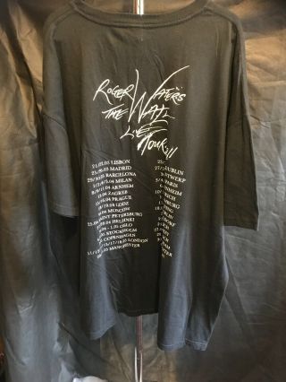 ROGER WATERS - The Wall Live - Official Concert T - Shirt Size XXL B202 4