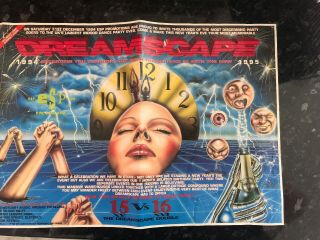 Dreamscape 15 V’s 16 / 1994 - 1995 (rave Flyer)