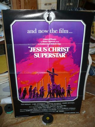 Jesus Christ Superstar,  Orig 1 - Sht / Movie Poster (norman Jewison) - 1973