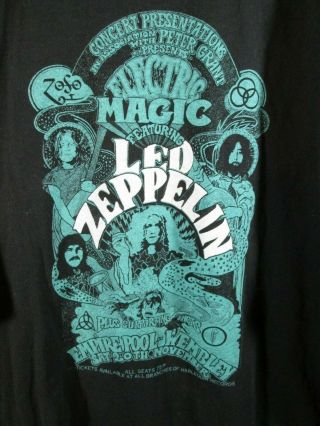 Led Zeppelin Empire pool Wembley Concert Sat 20th November T - shirt 4