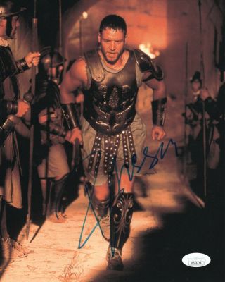 Russell Crowe Gladiator Autographed Signed 8x10 Photo Jsa 2