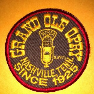 Grand Ole Opry Since 1925 Nashville,  Tenn.  Badge/patch