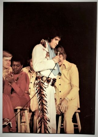 Elvis Presley - 5 " X 7 " Concert Photo - Oct.  5,  1974 - Indianapolis,  In
