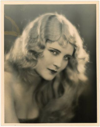Tragic Jeanette Loff 1928 Edwin Bower Hesser Soft Photograph