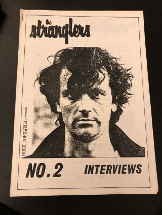 The Stranglers Very Rare Fanzine - No.  2 ‘interviews’ - Gary Holmes And Nick Pryde