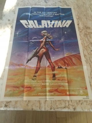 Galaxina 27 X 41 Movie Poster Dorothy Stratten 1980