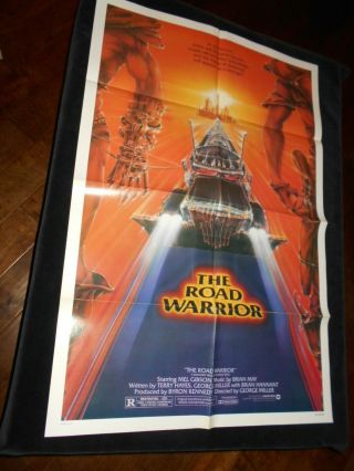 The Road Warrior Mel Gibson Mad Max 2 One Sheet Poster