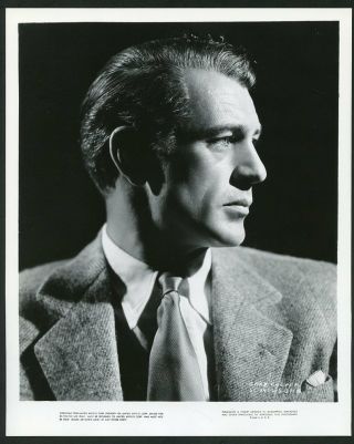 Gary Cooper Vintage 1938 United Artists Portrait Photo