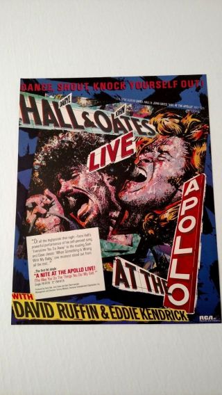 Hall & Oates " A Nite At The Apollo Live 
