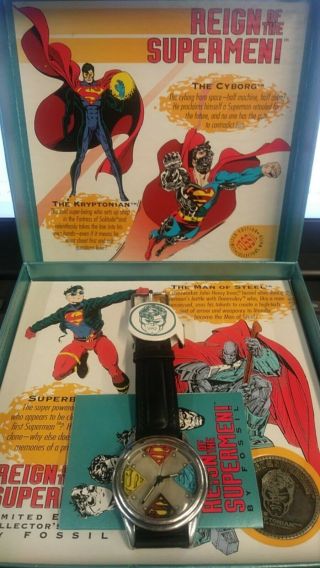 Limited Edition Reign Of Supermen Collector 
