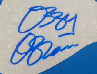 Ozzy Osbourne Hand Signed Autographed Guitar Pick Guard