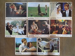All Creatures Great And Small 1975 British Film Lobby Card Set X 8 Simon Ward
