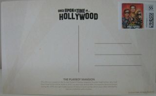ONCE UPON A TIME.  IN HOLLYWOOD FYC PROMO 4 POSTCARDS CUSTOM STAMPS TARANTINO 3