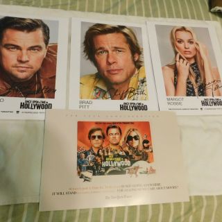 Once Upon A Time In Hollywood Movie Press Kit & Photos Fyc Brad Pitt