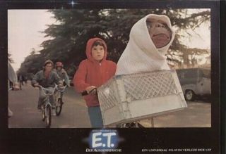 E.  T.  The Extra - Terrestrial - 16 German Lobby Cards Henry Thomas,  Drew Barrymore,