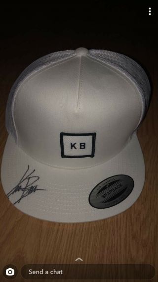 Hat And Cd Signed By Kane Brown