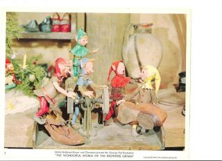 Wonderful World Of The Brothers Grimm 1962 Color Orig Vintage Still Photo Puppet