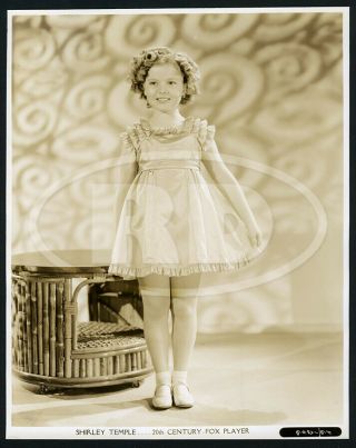 1937 20th Fox Fashion Photo By Kornman Shirley Temple Cinderella Frock