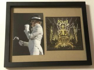 Ghost Bc Band Cardinal Autographed Signed Framed Cd Cover With Signing Pic Proof
