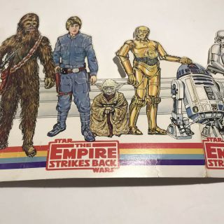 ULTRA RARE STAR WARS:THE EMPIRE STRIKES BACK Cut Out Character Display 3
