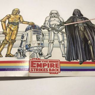 ULTRA RARE STAR WARS:THE EMPIRE STRIKES BACK Cut Out Character Display 4