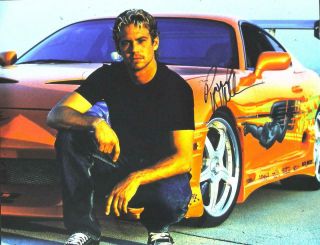 Paul Walker 11x14 Autographed Signed Photo Picture And