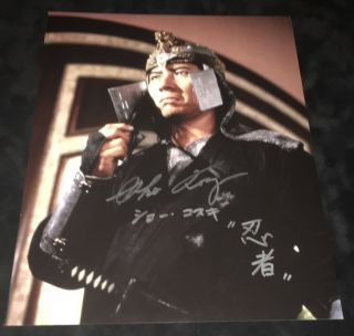 Sho Kosugi Signed 11x14 Pray For Death W/ Japanese Signature The Ninja Proof