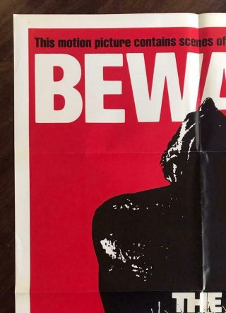 THE BEAST WITHIN 1982 Philippe Mora Horror Sci Fi Insect MOVIE POSTER 2