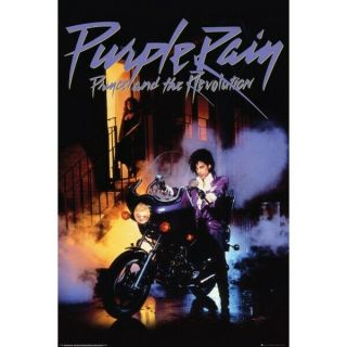Prince And The Revolution Poster - Purple Rain - 91 X 61 Cm 36 " X 24 "