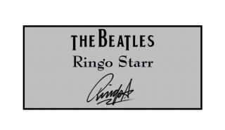 Ringo Starr Signed Signature Custom Laser Engraved 2 X 4 Inch Plaque