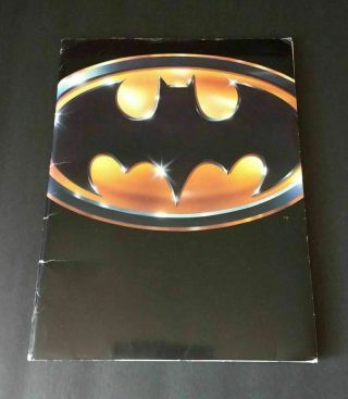1989 Batman Movie Wb Studio Press Kit Very Hard To Find Only $5
