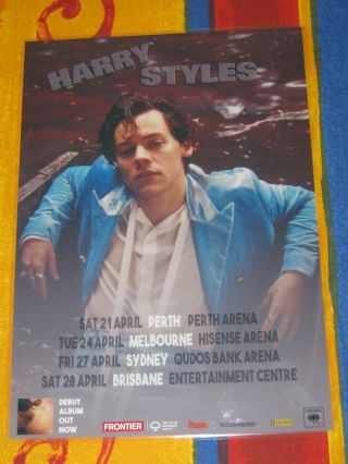 Harry Styles - 2018 Australia Tour - Laminated Tour Poster -