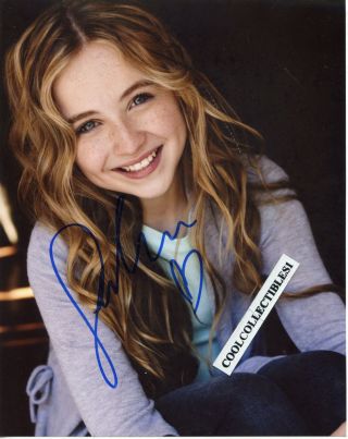 Sabrina Carpenter Of " Girl Meets World " Hand Signed 8x10 Color Photo