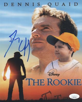 Dennis Quaid Signed The Rookie 8x10 Photo In Person Autograph Jsa