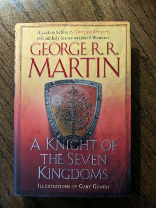 George RR Martin Signed Game Thrones A Knight of the Seven Kingdoms Autograph 2