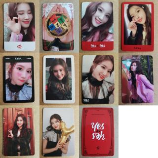 Twice Sana Official Photocard Special Album Yoy Yes Or Yes Select Card