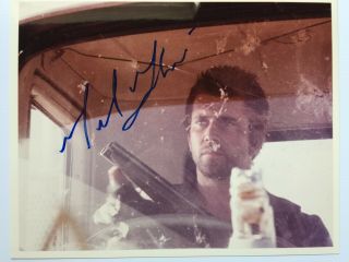 Mad Max Authentic Mel Gibson Signed 8x10 Photo Autographed Braveheart