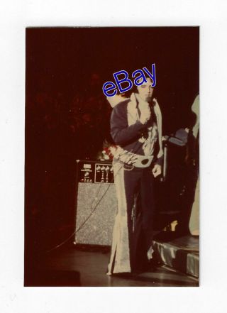 Elvis Presley Kodak Concert Photo - Navy Phoenix 1975 - Jim Curtin Rare