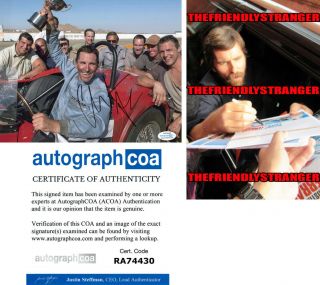 Christian Bale Signed Autographed " Ford V Ferrari " 8x10 Photo B - Proof - Acoa