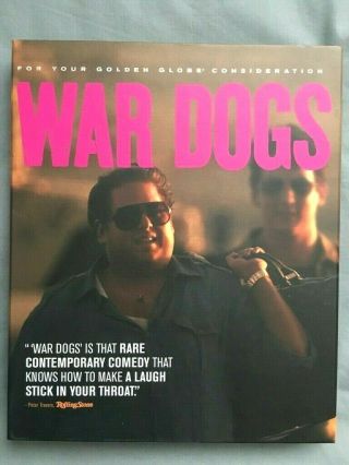 War Dogs Movie Fyc Press Kit 2016 Promo