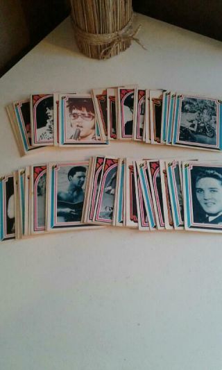 Vintage Elvis Trading Cards 1978 Set Of 66,  Missing 1 Boxcar Enterprises