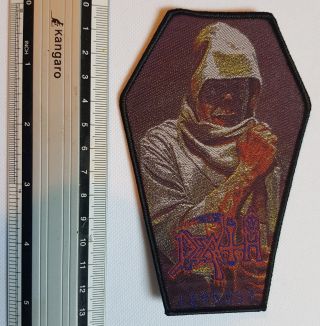 Death - Leprosy Coffin - Limited Edition Woven Patch -