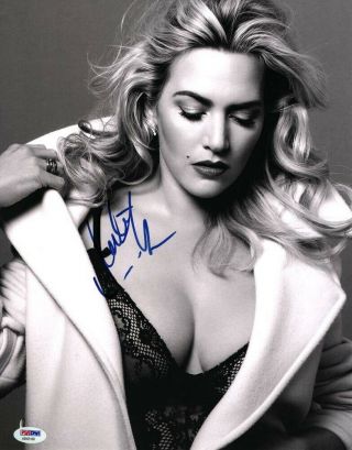 Kate Winslet Sexy Autographed Signed 11x14 Photo Certified Authentic Psa/dna