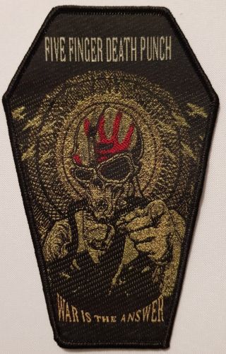 Five Finger Death Punch - War - Limited Edition Woven Patch -