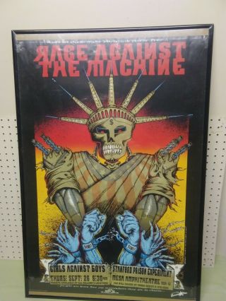 Rage Against The Machine Vintage Large Wall Poster 40x60 Frame Not